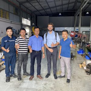 Representative Of SUN HYDRAULICS- FLORIDA, USA Visited And Worked At An Huy Automation Joint Stock Company
