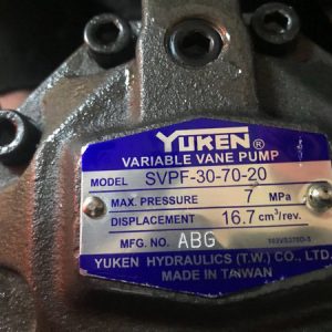 Yuken Vane Pump SVPF-30-70-20