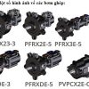 Bơm cánh gạt ghép tầng Kiểu PFEX, PFRX, PVPCX2