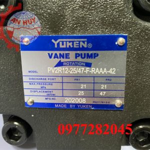 Bơm Cánh Gạt PV2R12-25/47-FRAAA-42 Yuken